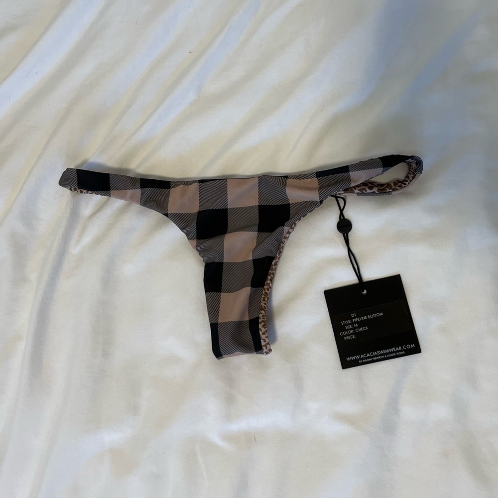 Acacia swimwear in check